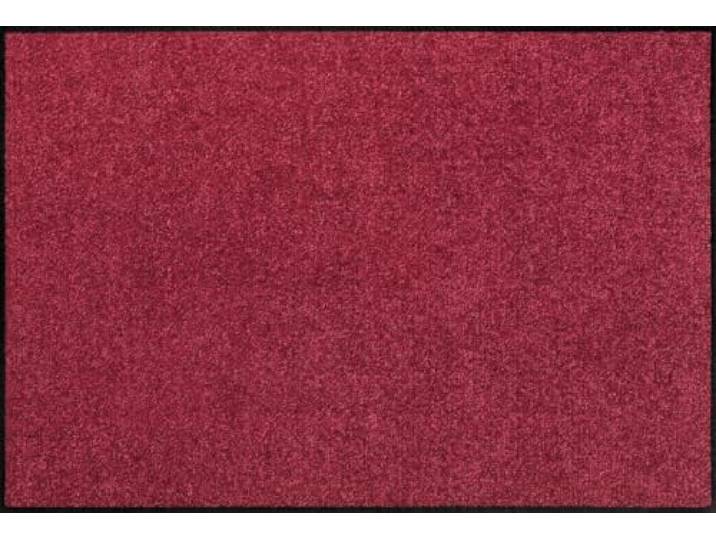 Salonloewe Fussmatte Weinrot I Schmutzfangmatte & Fußabtreter für Innen 75 x 120 cm