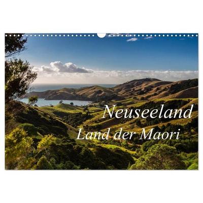 Neuseeland - Land der Maori (Wandkalender 2026 DIN A3 quer), CALVENDO Monatskalender