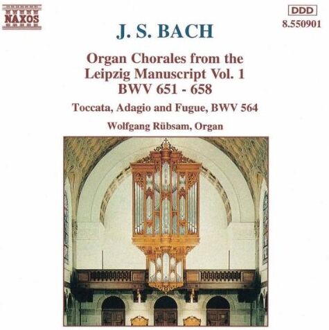Wolfgang Rübsam - J.S. Bach: Orgelchoräle Vol. 1 - Preis vom 10.10.2026 11:48:34 h