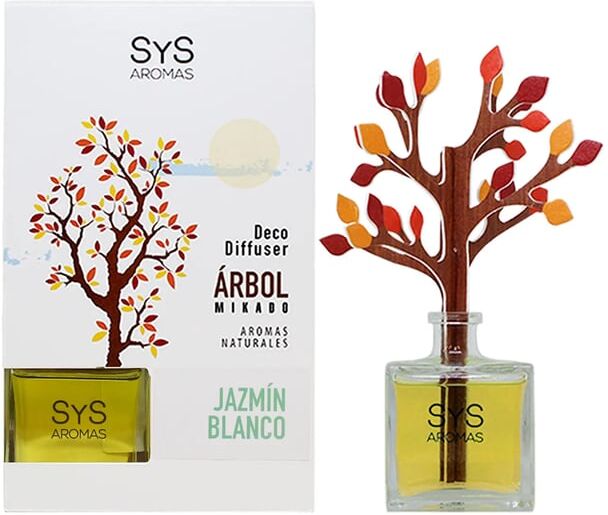 Sys Ambientador Mikado Árvore Jasmim Branco 90 ml