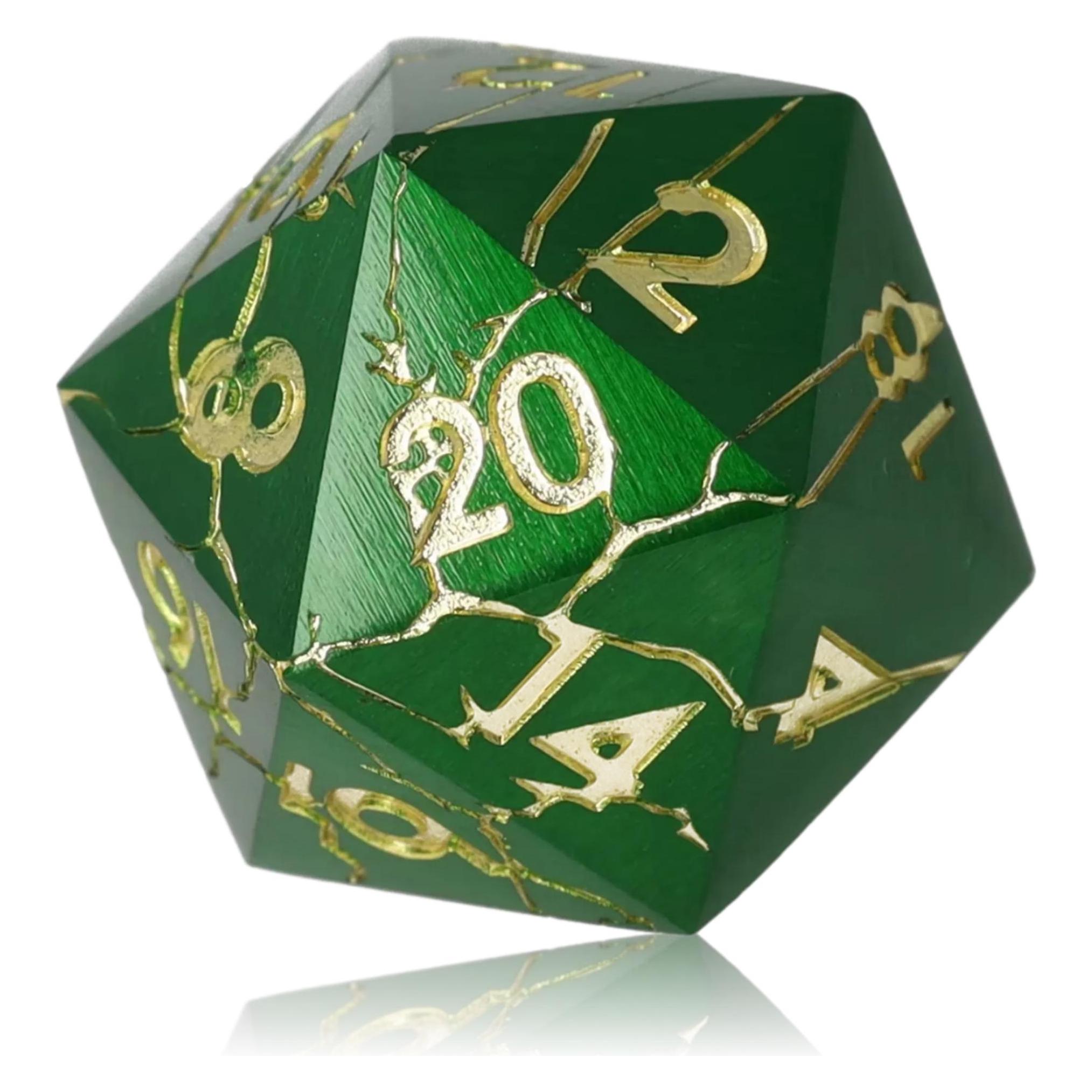 Glass Staff Wildlight Break Metal RPG Dice Set (70382338)
