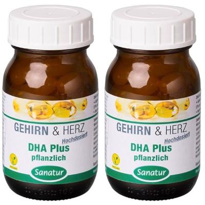 DHA Plus pflanzlich Kapseln 2x 2x80 St