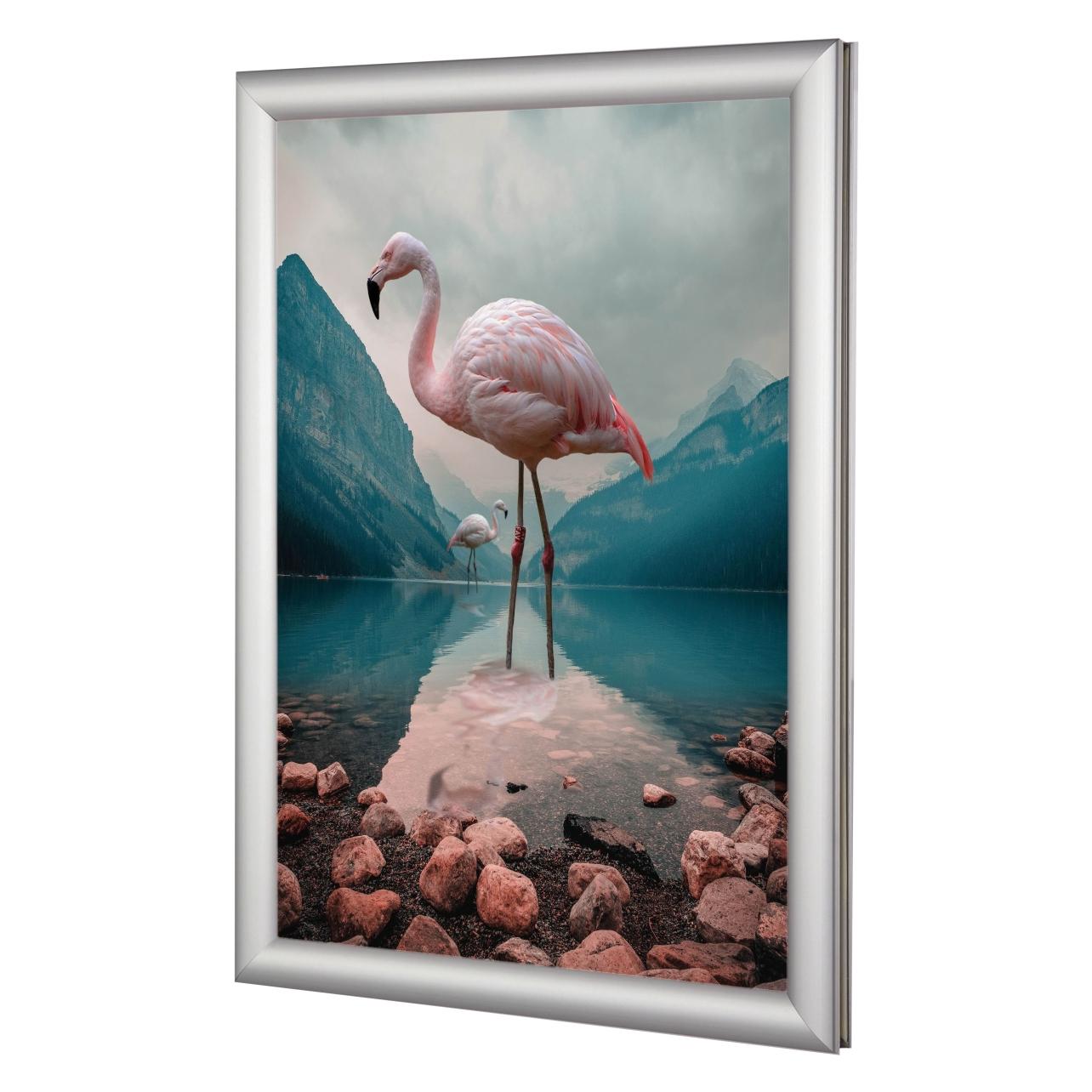 Update Displays Klapprahmen Easy-Fix silber 87,1 x 121,9 cm (A0) (UCN255N0A0X5626)