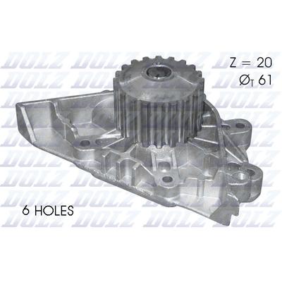 DOLZ Wasserpumpe c124 für Peugeot