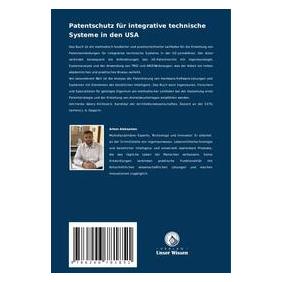 Umbreit Patentschutz für integrative technische Systeme in den USA (Deutsch, Artem Aleksanian) (69161625)