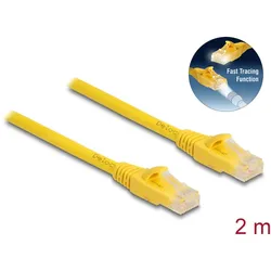 DELOCK RJ45 Kabel Cat.6A U/UTP Fast Tracing 2 m