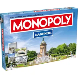 Monopoly - Mannheim Brettspiel Gesellschaftsspiel Spiel Cityedition Stadtedition