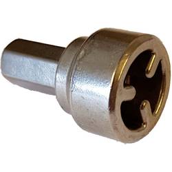 ABB 2TLA050040R0400 Mkey8 Schlüssel zur Hilfsentsperrung aus Edelstahl, für MKey8 Schlüssel 1 St.