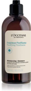 L’Occitane Purifying Freshness Shampoo champô de limpeza para cabelo normal a oleoso 300 ml. Purifying Freshness Shampoo