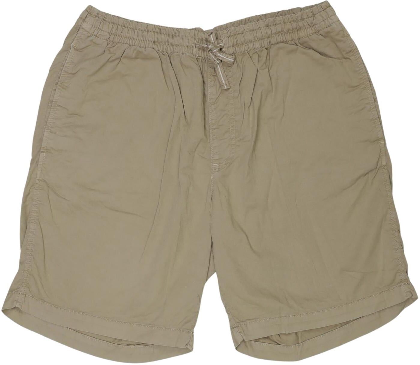 Kauf dich glucklich Herren Shorts, Beige, Gr. W28, Baumwolle / Elasthan - Second Hand