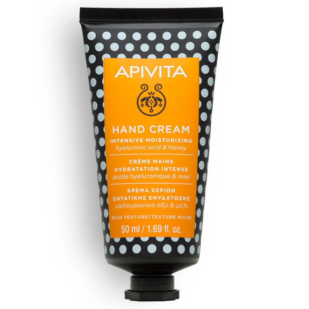 Apivita Intensieve Hydraterende Handcreme Hyaluronic Acid - Honing 50 ml Creme