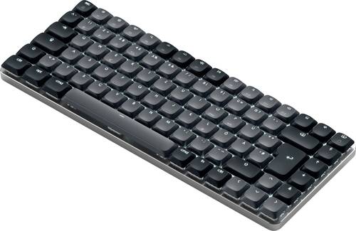 Satechi SM1 Slim Bluetooth Tastatur Deutsch, QWERTZ Grau