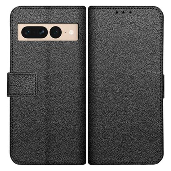 Just in Case Pu-Leder Book Hülle Schwarz Google Pixel 7 Pro (Google Pixel 7 Pro) (4517855)