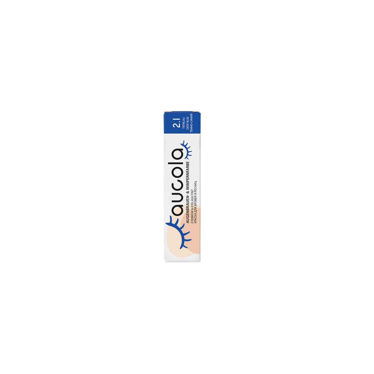 HAIR HAUS GmbH aucola 2.1 tiefblau 15ml Augenbrauen- & Wimpernfarbe