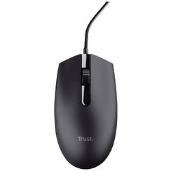 Trust TM-101 Maus USB Optisch Schwarz 3 Tasten 1200 dpi Integriertes Scrollrad 25295
