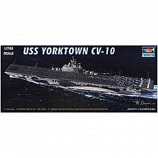 Trumpeter - USS Yorktown CV-10 - 1:700 - 637 Teile 308417