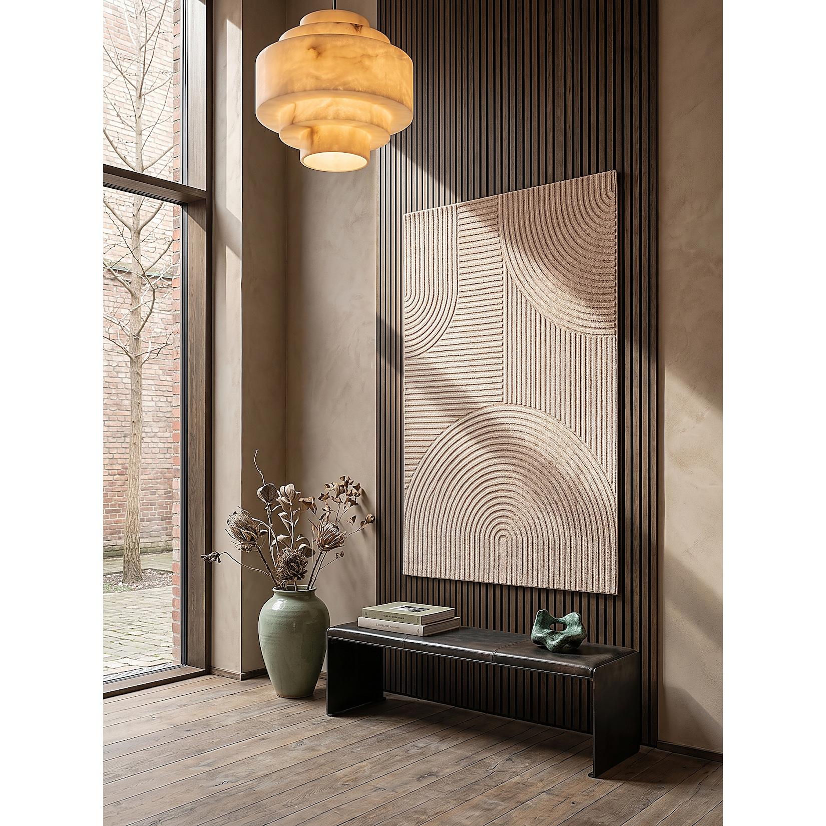 Läufer Pflegeleicht Beige 80x150 cm - CETINA Kadima Design