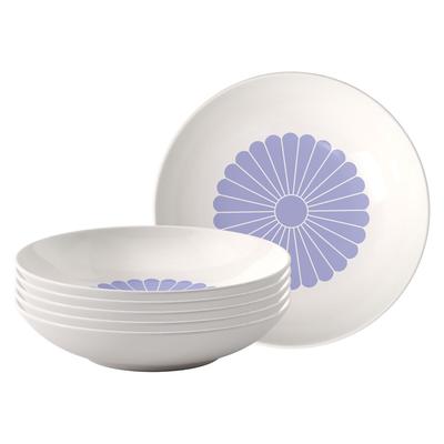 Villeroy & Boch Fleur Bleu Pastaschale ø 24 cm 6er Set