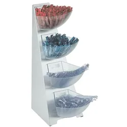 APS Multi Rack - 4-stufig silber, 19.5x53x32 cm
