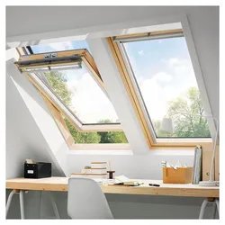 VELUX Dachfenster GGL 3070 Schwingfenster Holz THERMO Fenster, 94x160 cm (PK10)