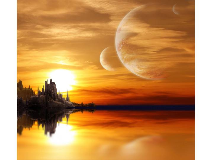 Papermoon Fantasie Landschaft
