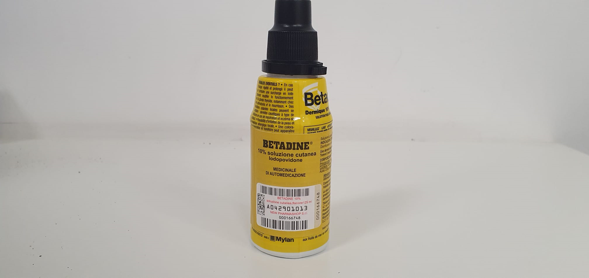 New Pharmashop Betadine*soluz Cut 125ml 10%