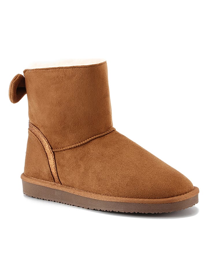 ISLAND BOOT Winterboots "Massey" in Hellbraun - 39