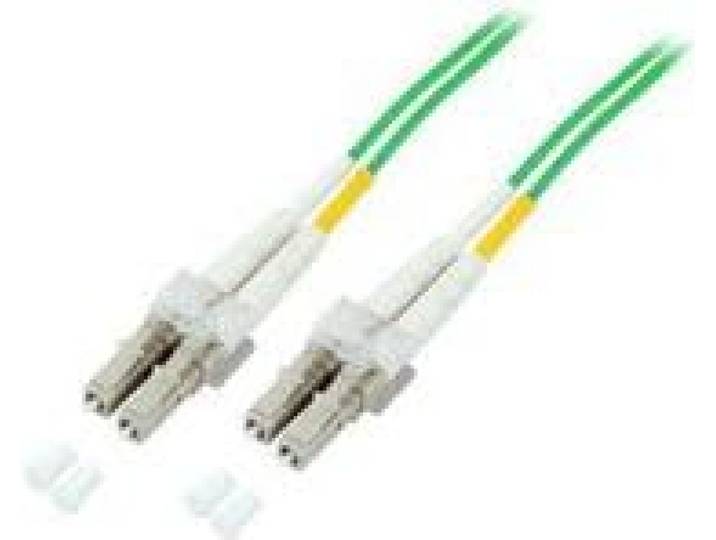 Microconnect FIB551003 Glasvezel kabel 3 m LC OM5 Groen - Glasvezel kabel (3 m, OM5, LC, LC, Male connector/Male connector, Groen)