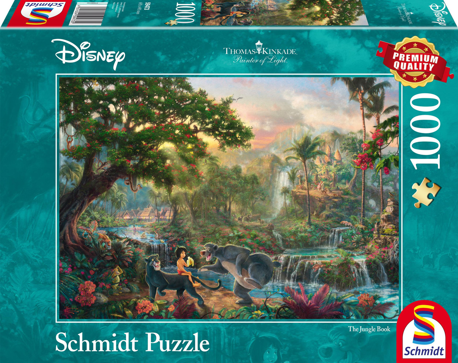 Schmidt Spiele Puzzel Thomas Kinkade Disney De Jungle Boek-collectie