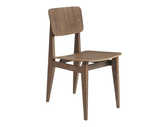 GUBI chaise C-CHAIR (Noyer amcain - Bois)
