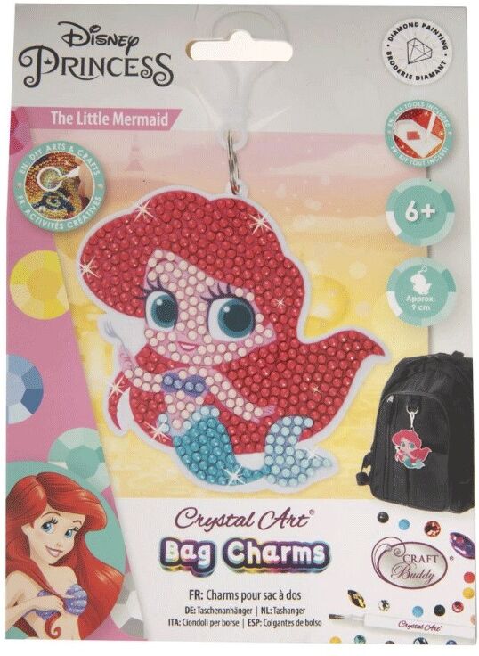 Crystal Art Charms à diamanter - Disney Ariel