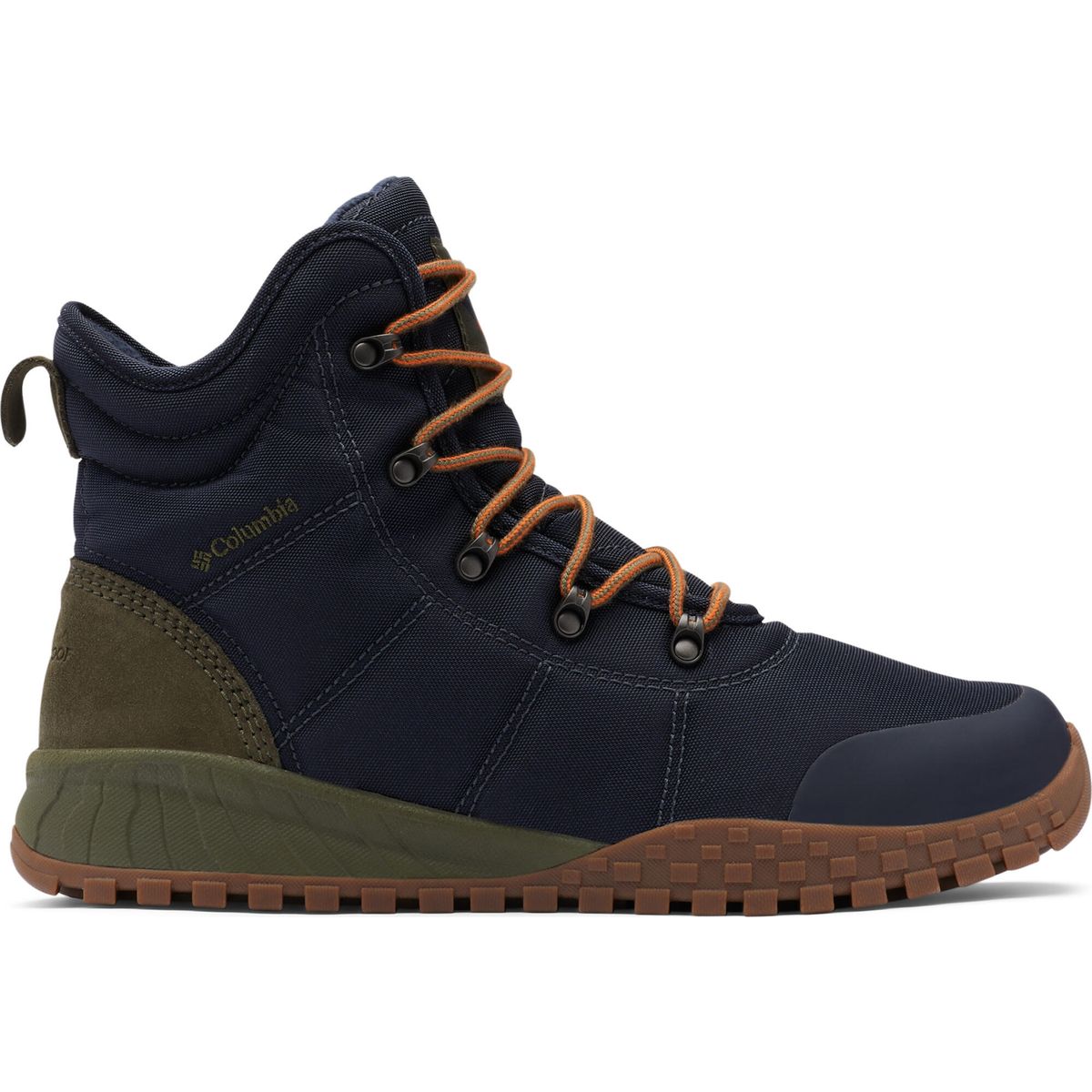 Columbia Men's Fairbanks Omni-heat Winter Boot abyss, dark adobe (439) 13 210083-2100831-439-13