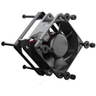 Noiseblocker BlackSilentPRO PR-2 60x60x25mm 2500 U/min 17 dB(A) schwarz