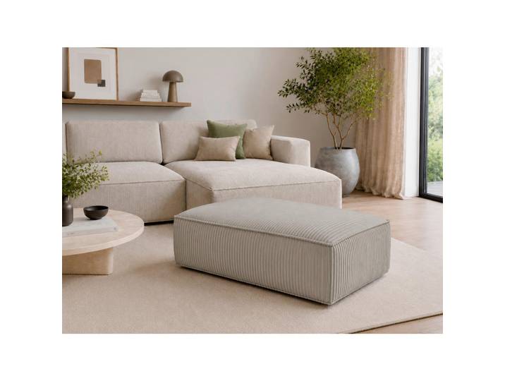 Mid.you Hocker, Cappuccino, Kunststoff, rechteckig, 105x43x65 cm, Stoffauswahl, Wohnzimmer, Hocker, Sitzhocker