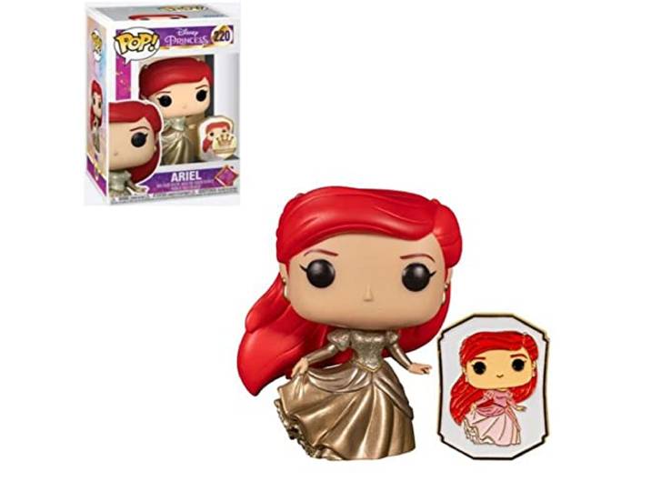 Disney Ariel Gold Exclusive #220 mit Anstecknadel, Violett, Einheitsgröße