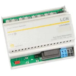 Issendorff, Aktor, Relaismodul incl. LCN-R4M2H Versorgung f.4x2 Jalousiemotoren 230V/8