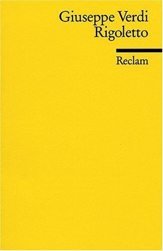 Giuseppe Verdi - Rigoletto - Preis vom 01.10.2026 17:08:56 h