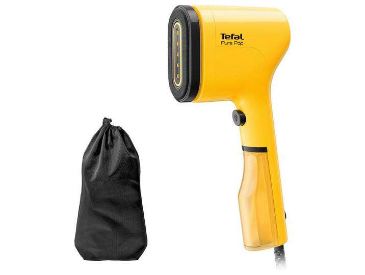Tefal Dampfbürste, Gelb, Kunststoff, 70 ml, 7.8x15.9x33.8 cm, Haushalt & Reinigung, Wäschepflege