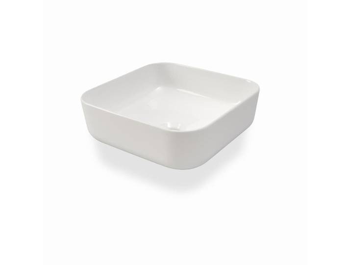 Lavabo à poser blanc en céramique