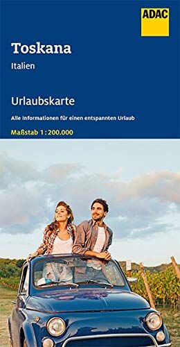 ADAC Urlaubskarte I Toskana 1:200 000 (ADAC Urlaubskarten) - Preis vom 10.10.2026 11:48:34 h