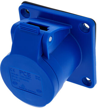 PCE 313-6 Mounting 16A 3pin 230V F Blau