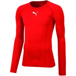 PUMA LIGA Baselayer Funktionsshirt langarm Kinder PUMA red 116