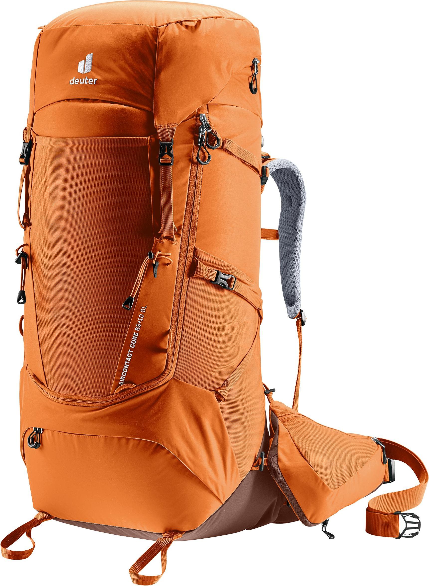 Deuter Damen Aircontact Core 65+10 SL Trekkingrucksack (Gewicht 2,33kg) chestnut-umbra