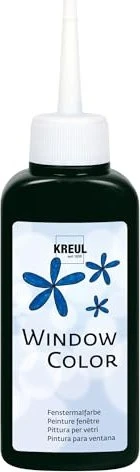 KREUL Window Color, Black, 80 ml