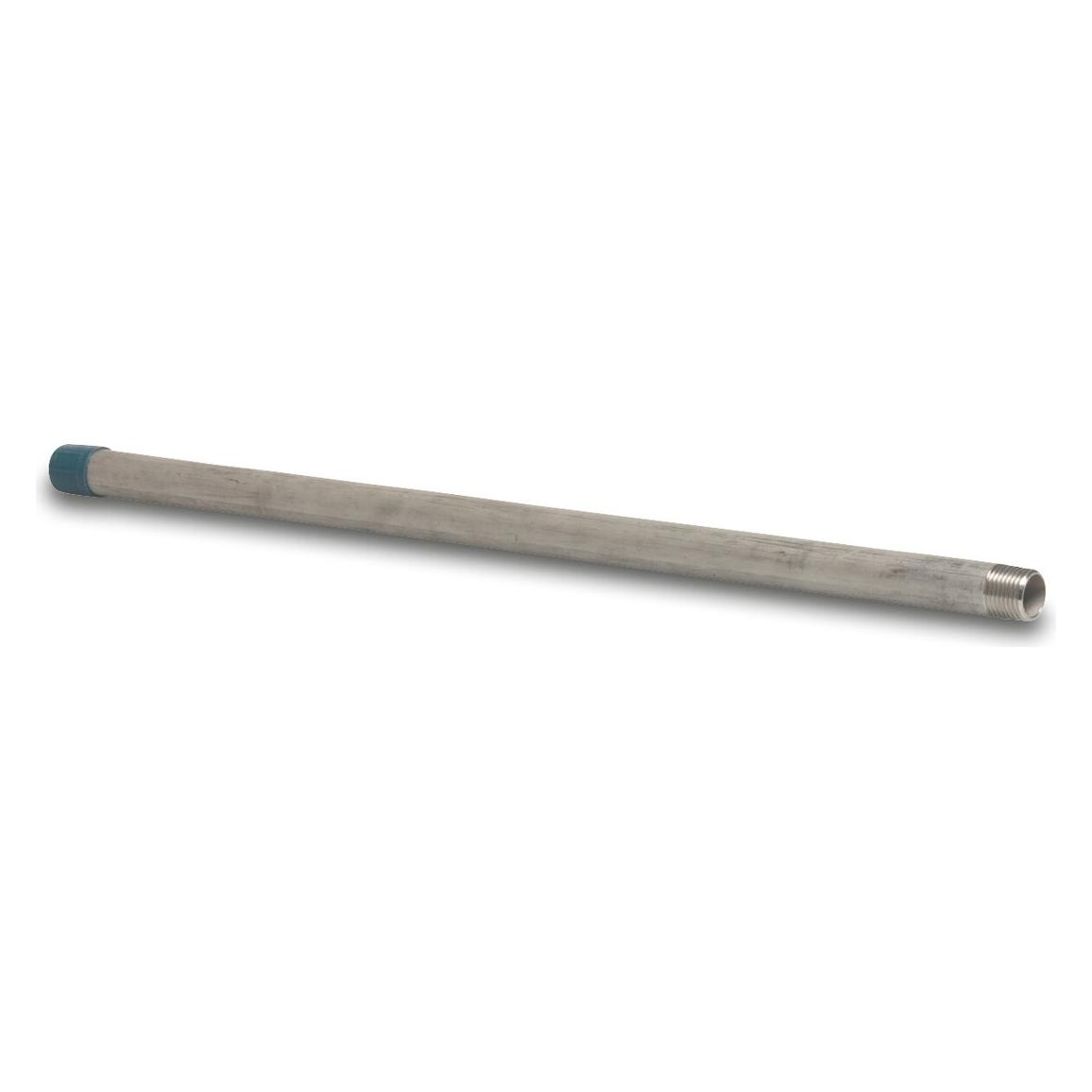 Magni Edelstahl Rohrnippel Nr.23, Werkstoffqualität 1.4301 d 1/2 Zoll (Doppelnippel) (1200141)