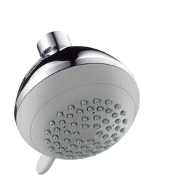 hansgrohe, Duschbrause, HG Kopfbrause CROMETTA 85 DN 15 Crometta 85 Variojet Normalst. Var (2 Strahlarten, 18 l/min)