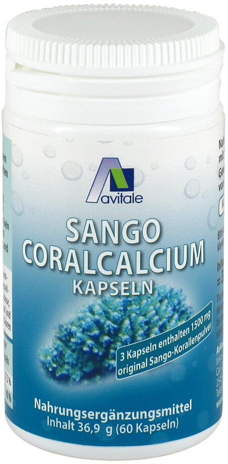 Avitale Sango Coral Calciumkapseln 60stk