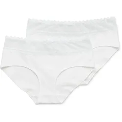 Tchibo - 2 Pantys - Damen - Gr. L - weiß