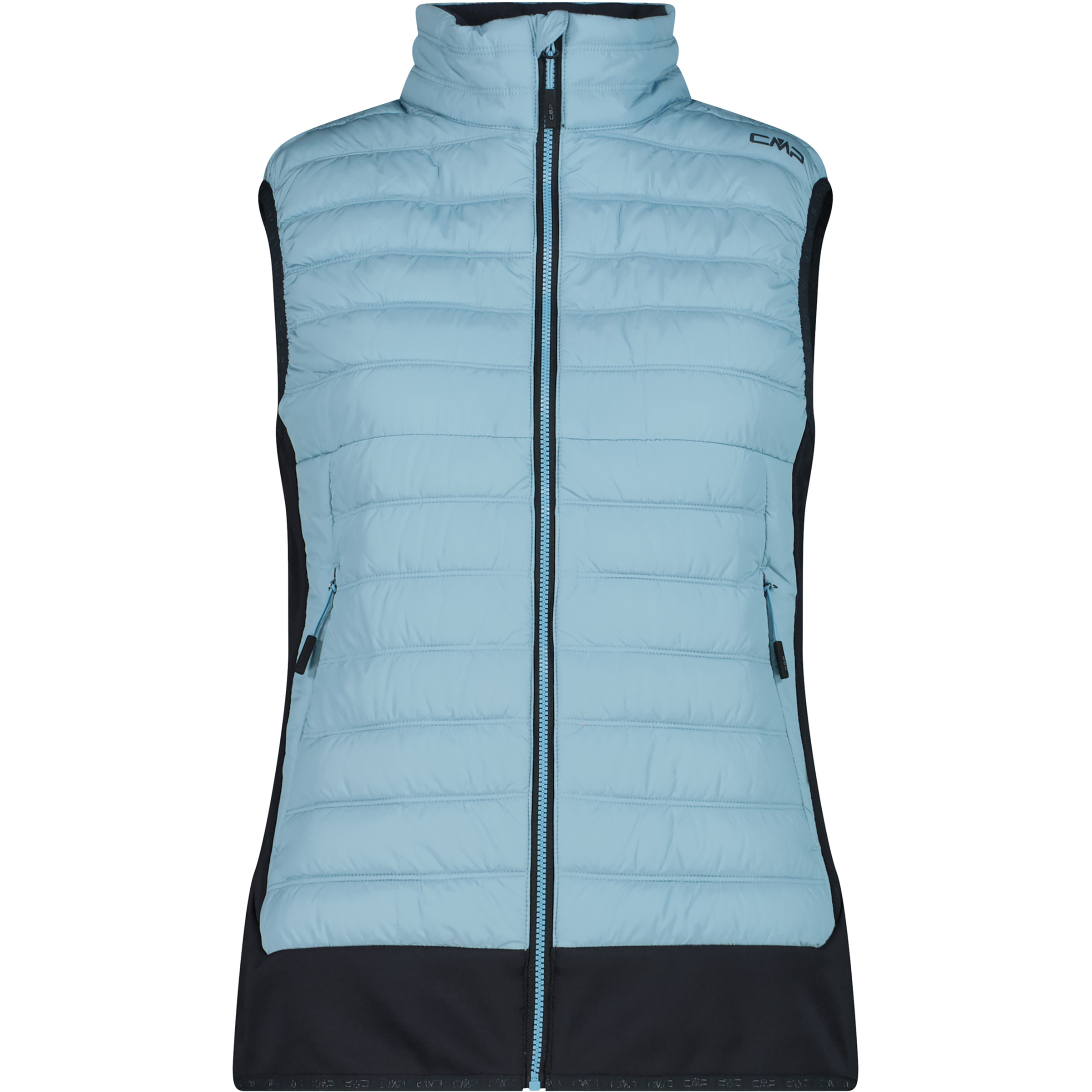 CMP Hybrid Weste Damen Kunstfaserwesten blau Größe XXL Trekking Wasserabweisend Primaloft