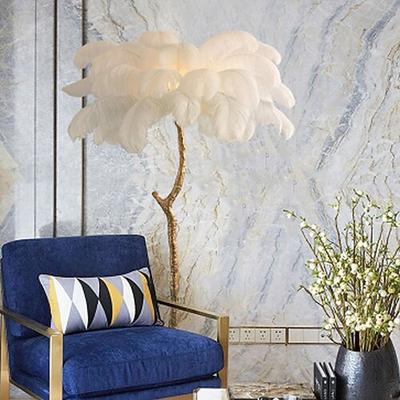 Stehleuchte Dekorativ Moderne zeitgenössische LED-Stromversorgung Für Drinnen / Mädchen Zimmer Metall 110-120V / 220-240V Eierschale (EG) / Schwarz / Weiß